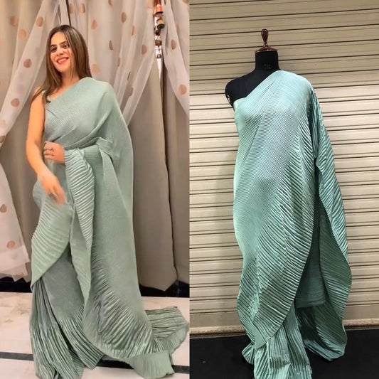 Divas Exclusive Double Crushed Saree