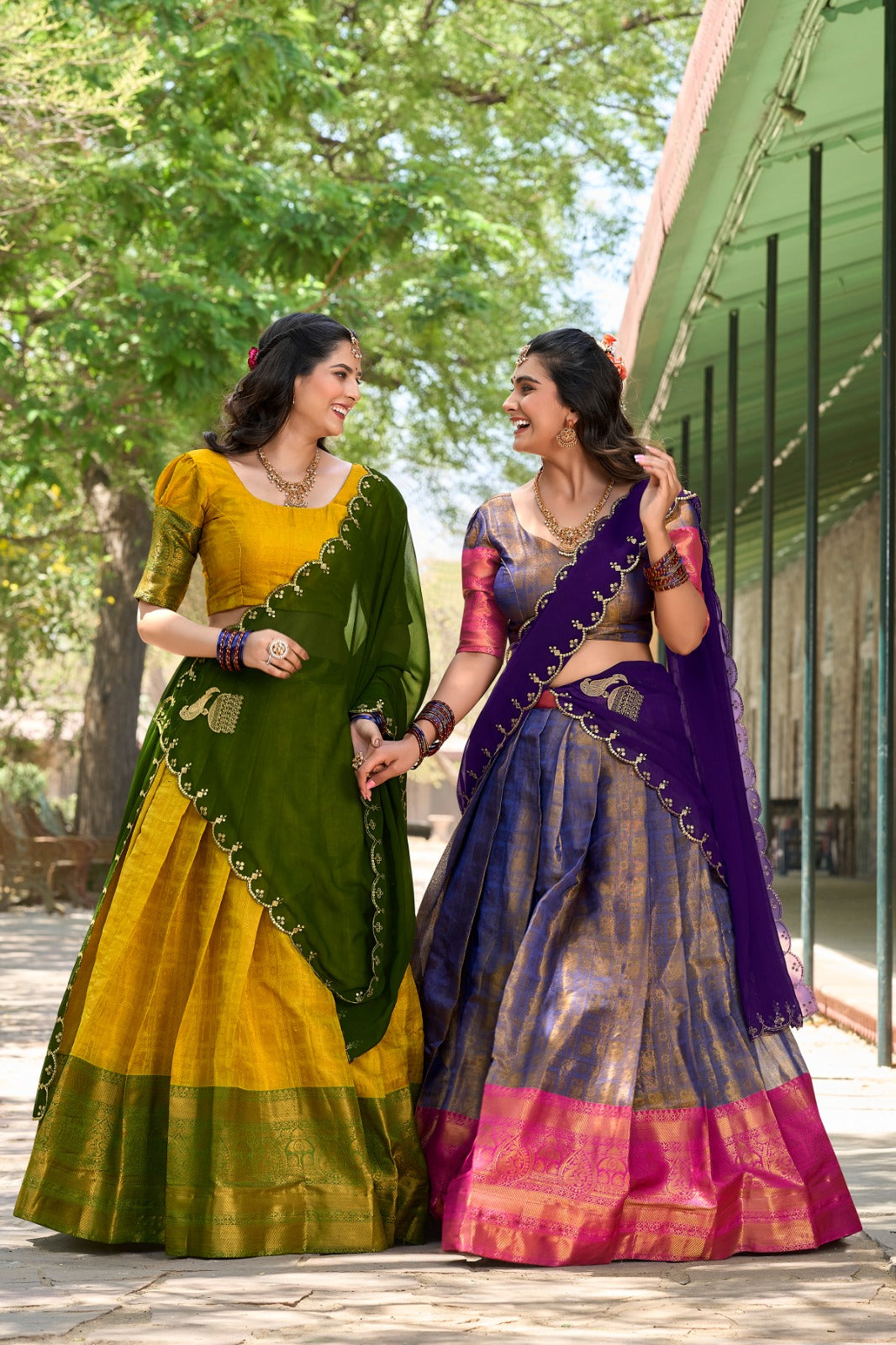 Regal Kanjivaram Lehenga