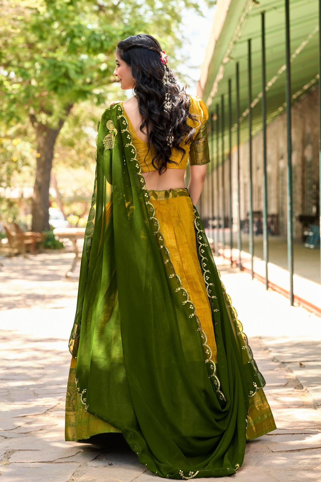 Regal Kanjivaram Lehenga