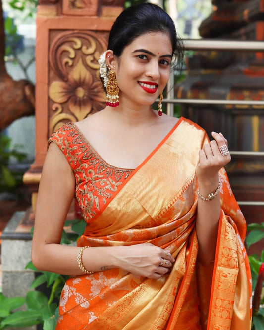 Ethnic Economical Soft Silk Saree