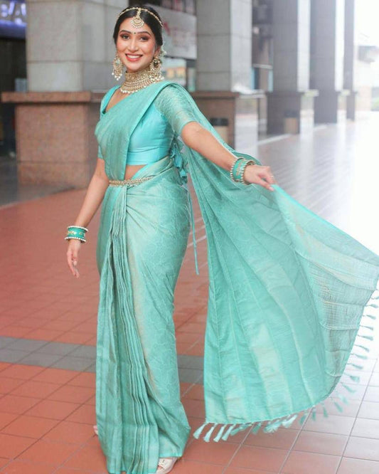 Ethnic Economical Soft Silk Saree