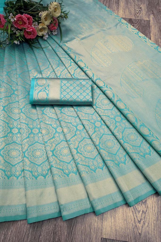 Ethnic Economical Soft Silk Saree