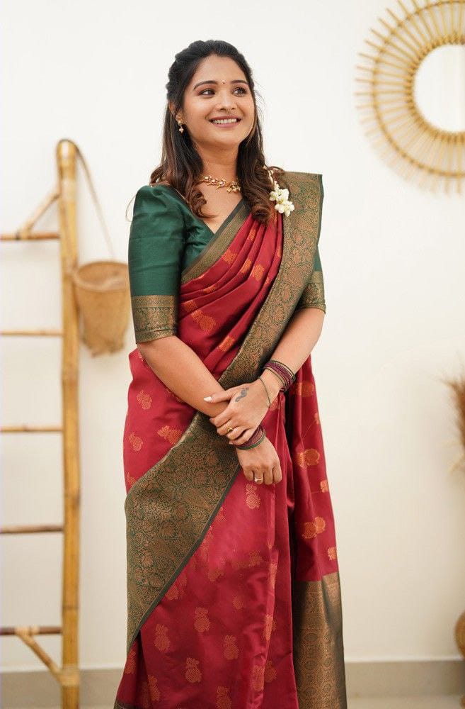 Ethnic Economical Soft Silk Saree