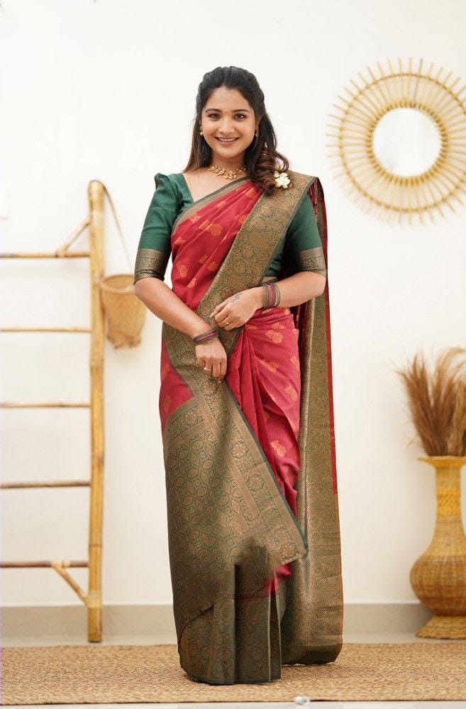 Ethnic Economical Soft Silk Saree