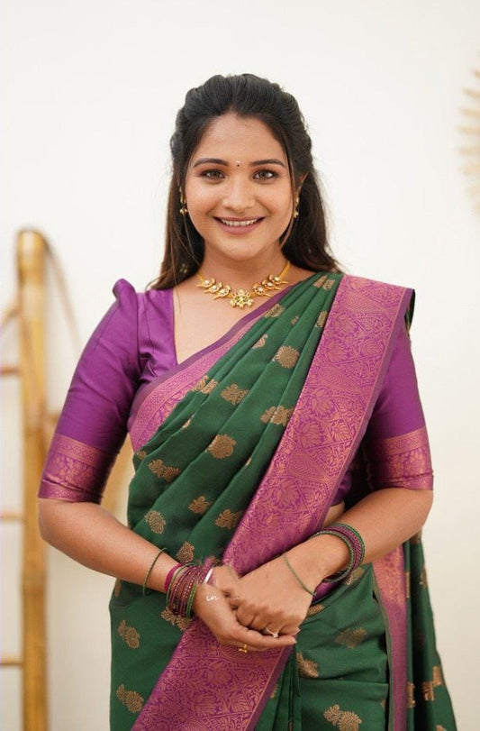 Ethnic Economical Soft Silk Saree
