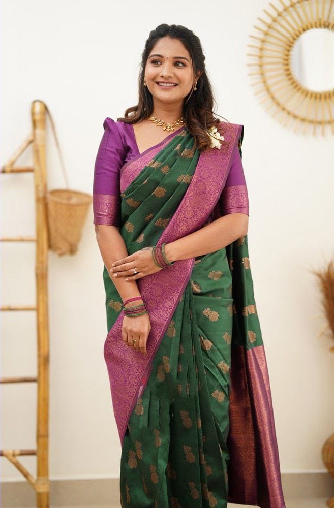 Ethnic Economical Soft Silk Saree