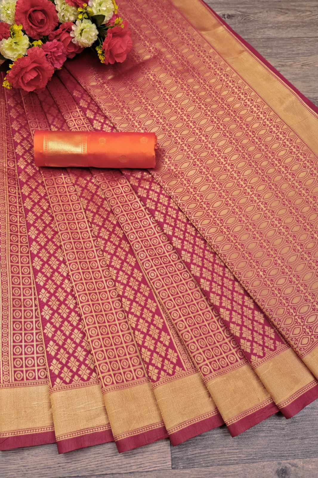 Ethnic Economical Soft Silk Saree