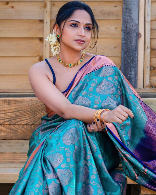 Ethnic Economical Soft Silk Saree