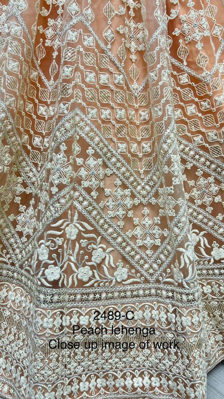 Thread & Sequins Work Designer Party Wear Lehenga