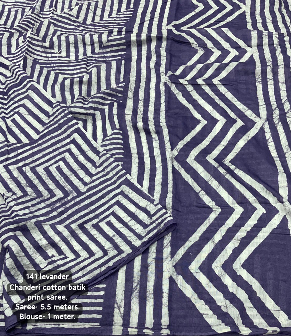 Monsoon Vibrant Ethnic Traditional Yet Modern Cotton batik printed saree