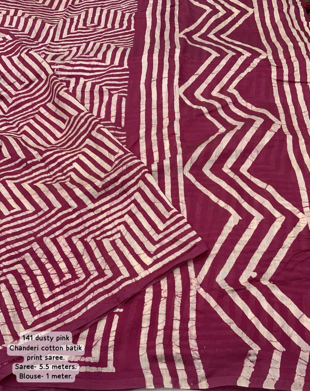 Monsoon Vibrant Ethnic Traditional Yet Modern Cotton batik printed saree
