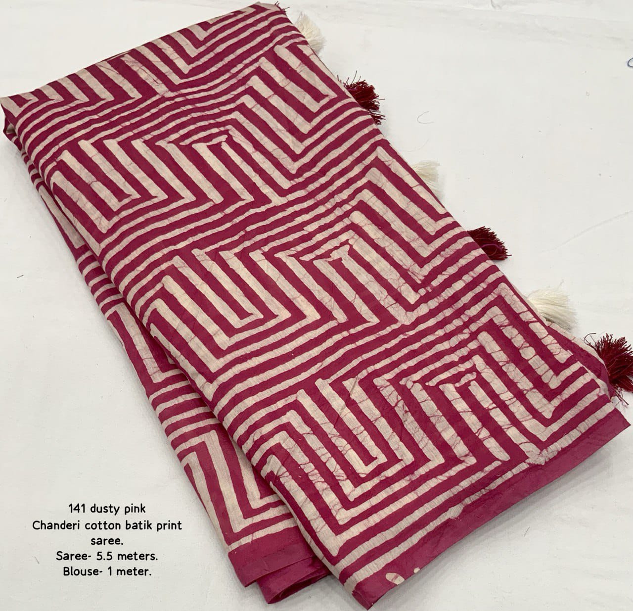 Monsoon Vibrant Ethnic Traditional Yet Modern Cotton batik printed saree