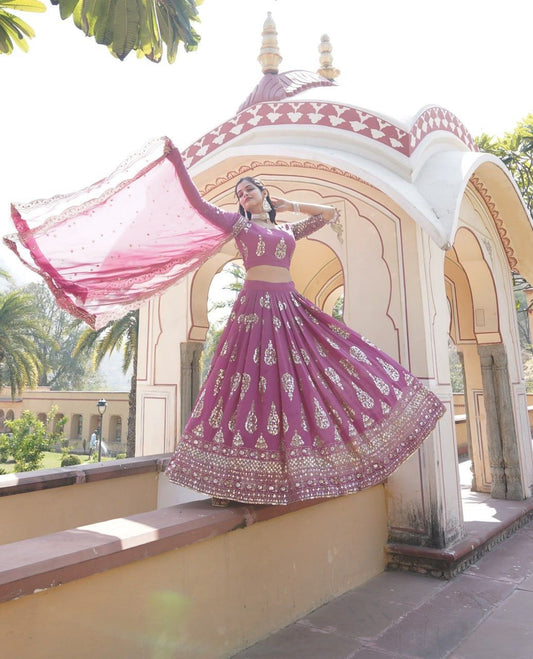 PASTAL PINK LEHENGA CHOLI COLLECTIONS