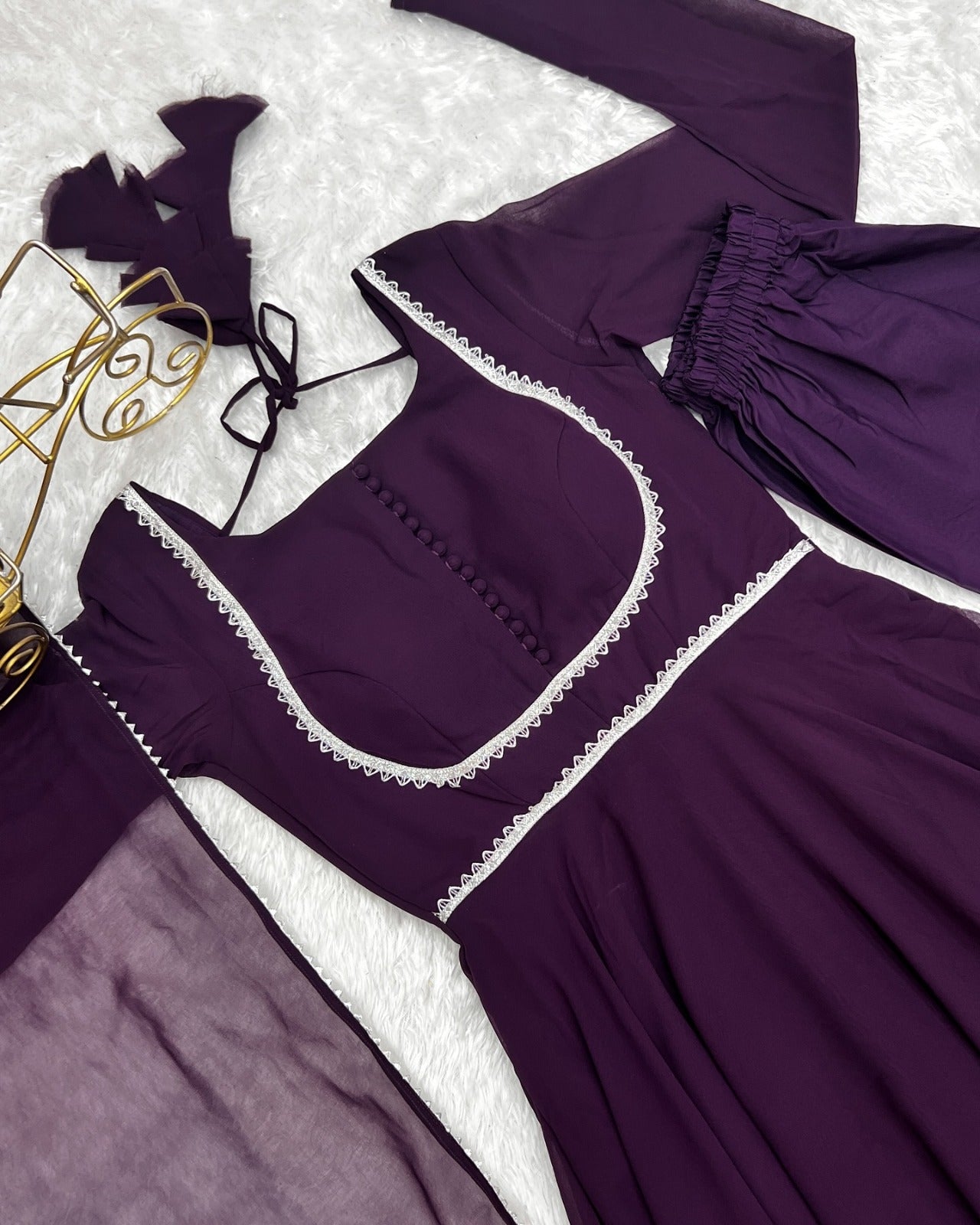Uniquely Styled Ready To Wear Outfit Suit