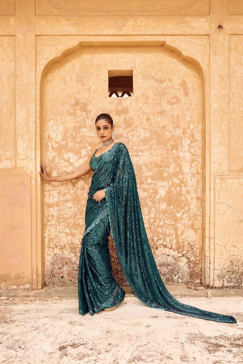 Cocktail Premium Bling Saree