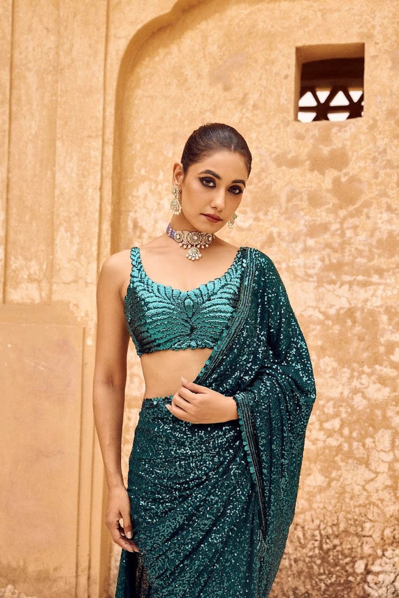 Cocktail Premium Bling Saree