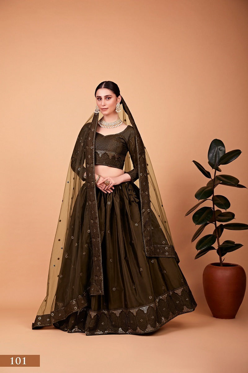 MEHANDI NIGHTS PREMIUM LEHANGA