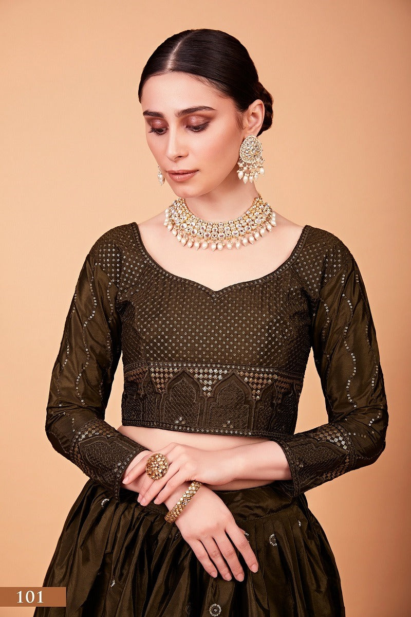 MEHANDI NIGHTS PREMIUM LEHANGA