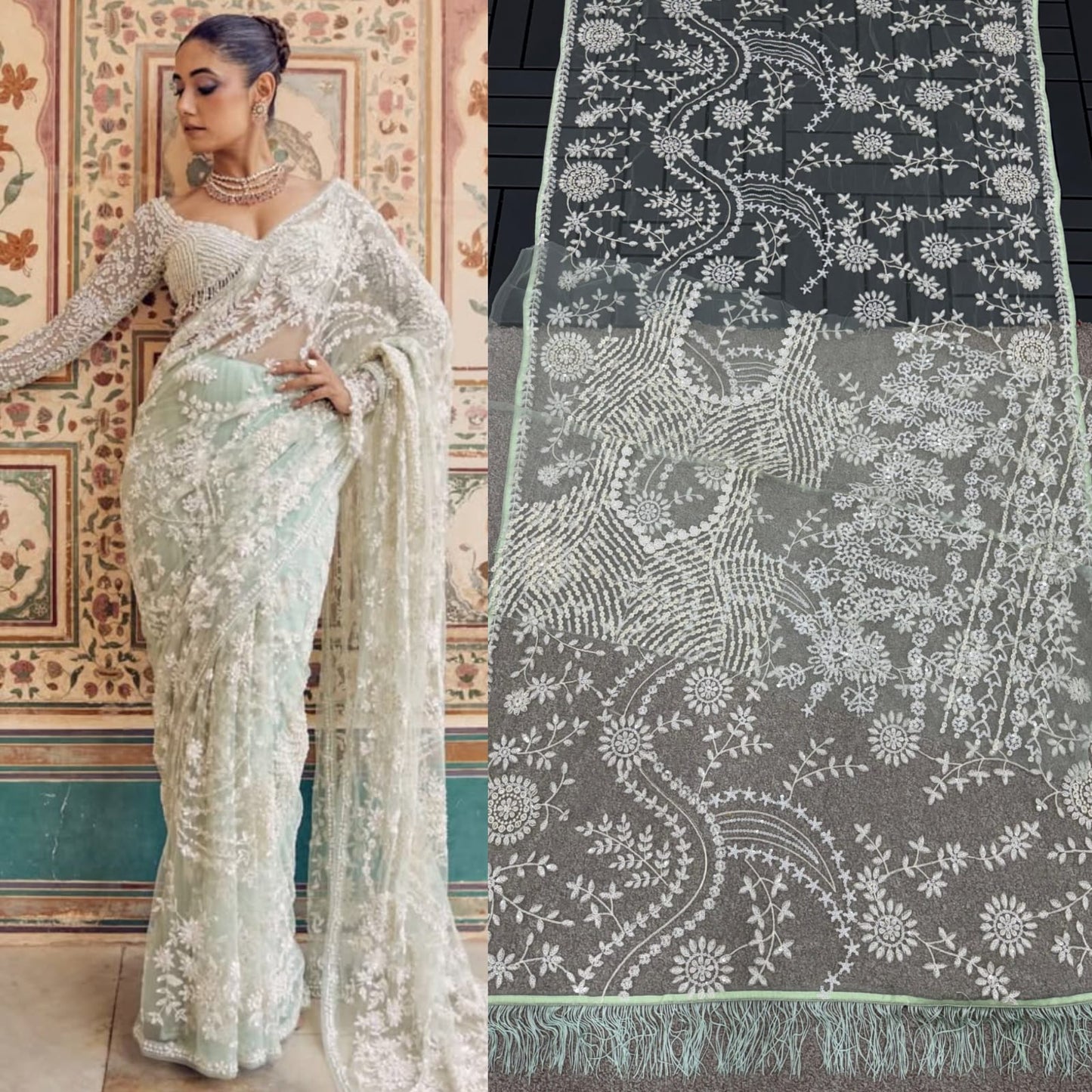 NET BOLLYWOOD BLOCKBUSTER SAREE
