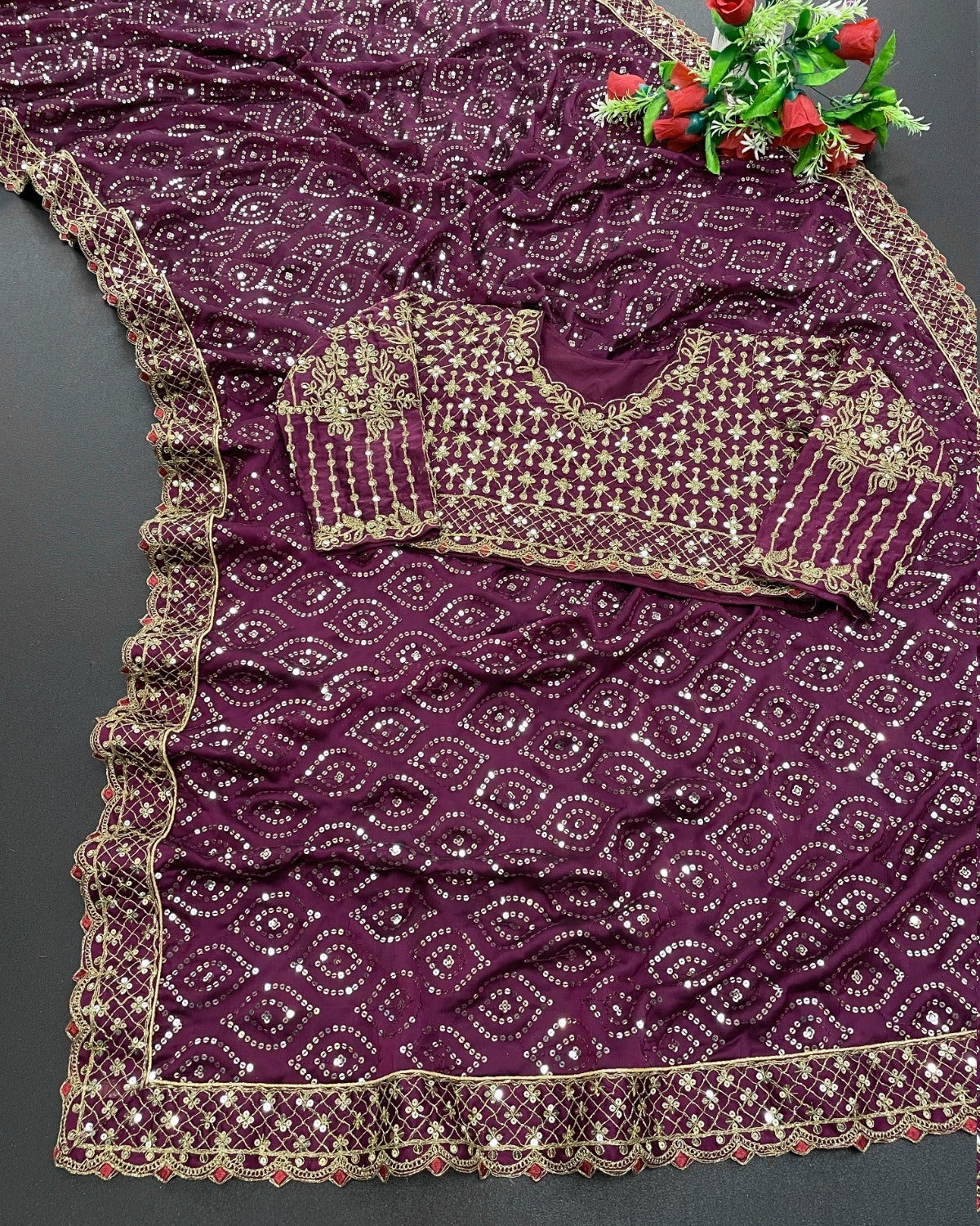 Party Bling Shine Star Premium Saree