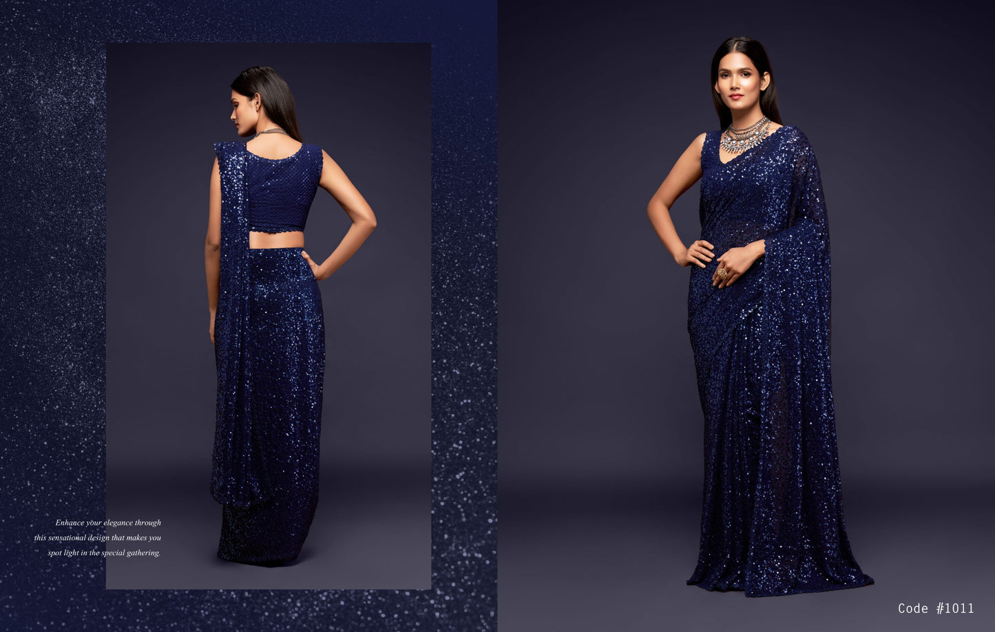 Ultra Premium Sequins Superior Saree