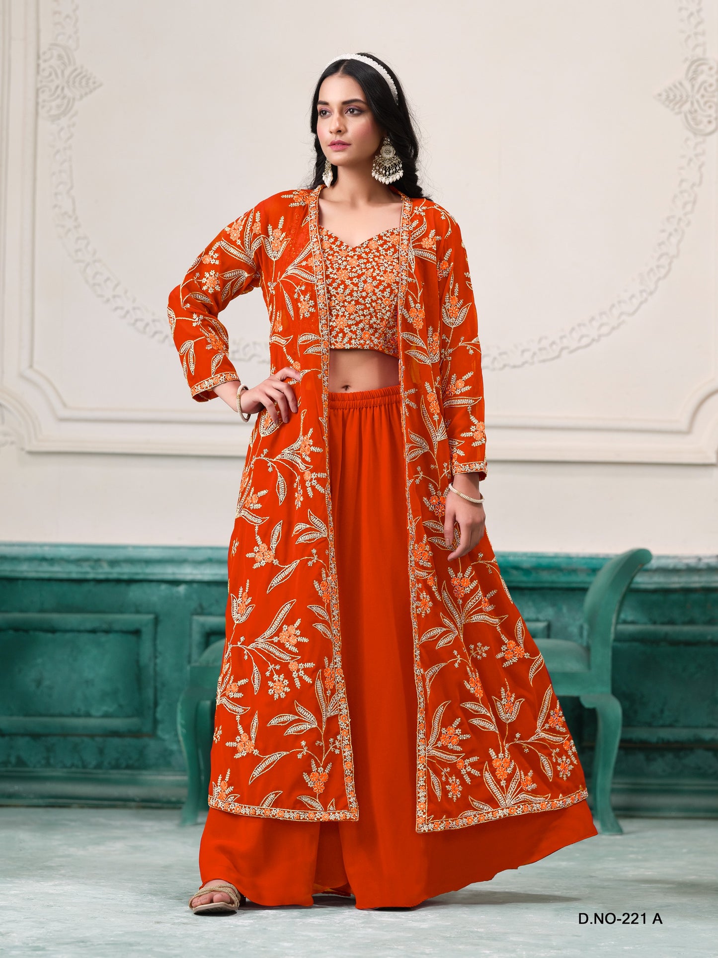 Sophisticated Three Piece Contemporary Fashionistic Outfit