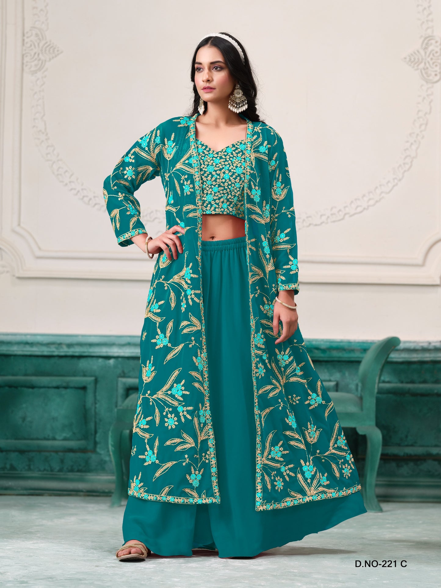 Sophisticated Three Piece Contemporary Fashionistic Outfit