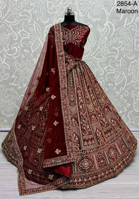Graceful Premium Thread work & Embroidered Lehanga