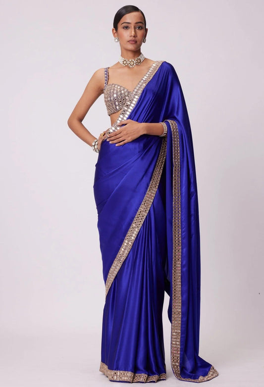 BOLLYWOOD INSPIRED MIRROR WORK PREMIUM SAREE