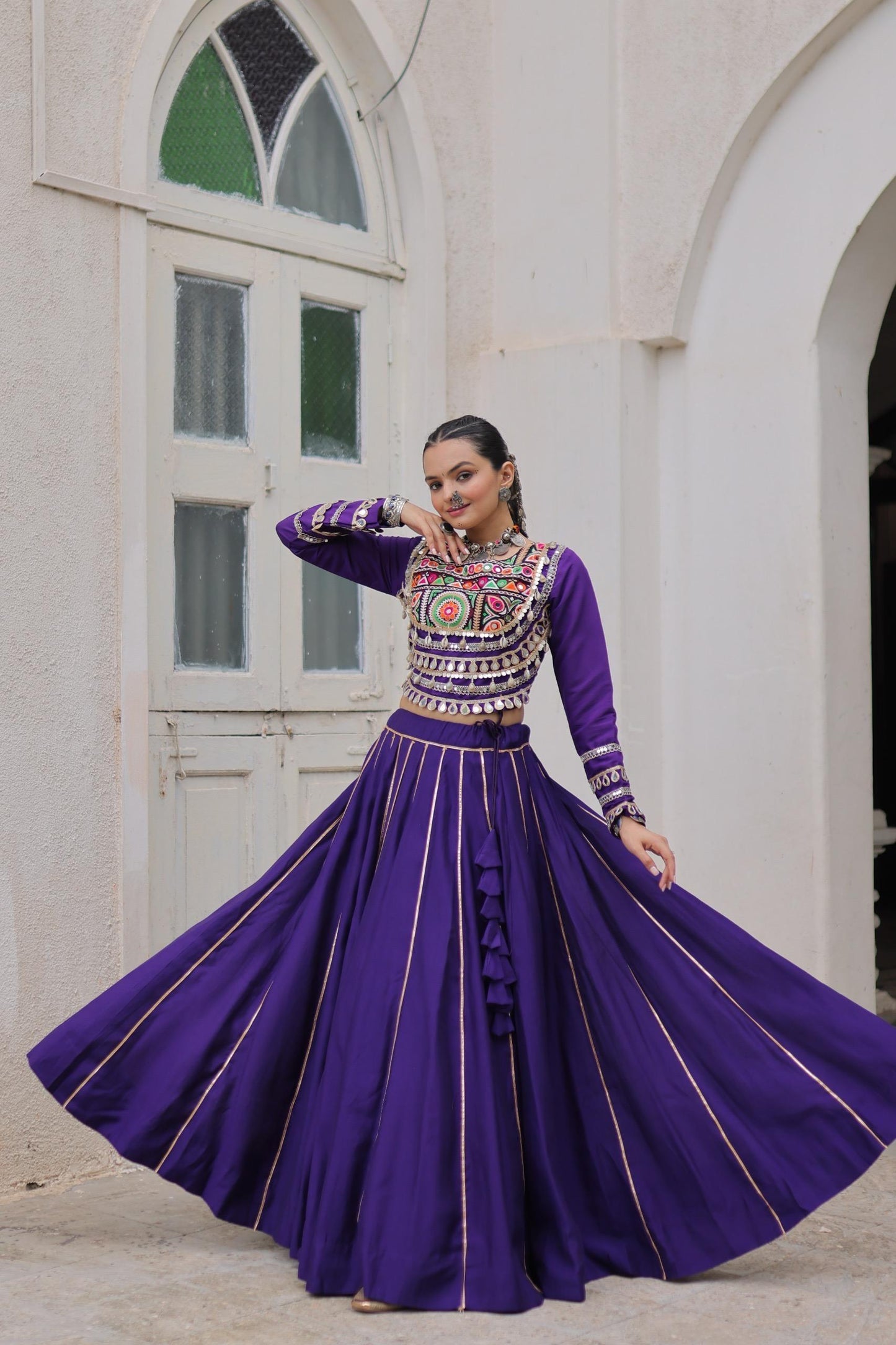 Tradtional & Spirtial Navratri Lehanga Choli