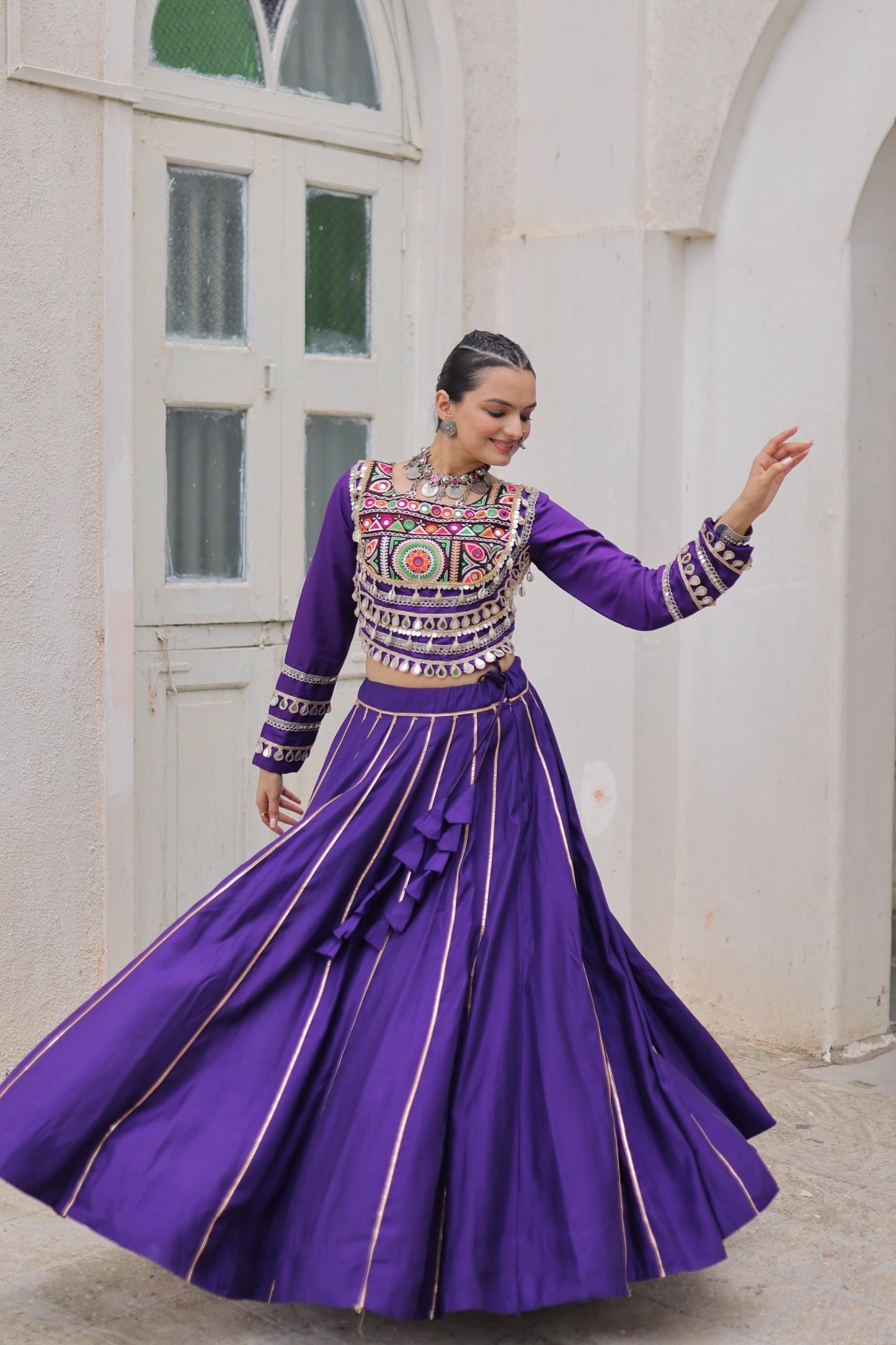 Tradtional & Spirtial Navratri Lehanga Choli