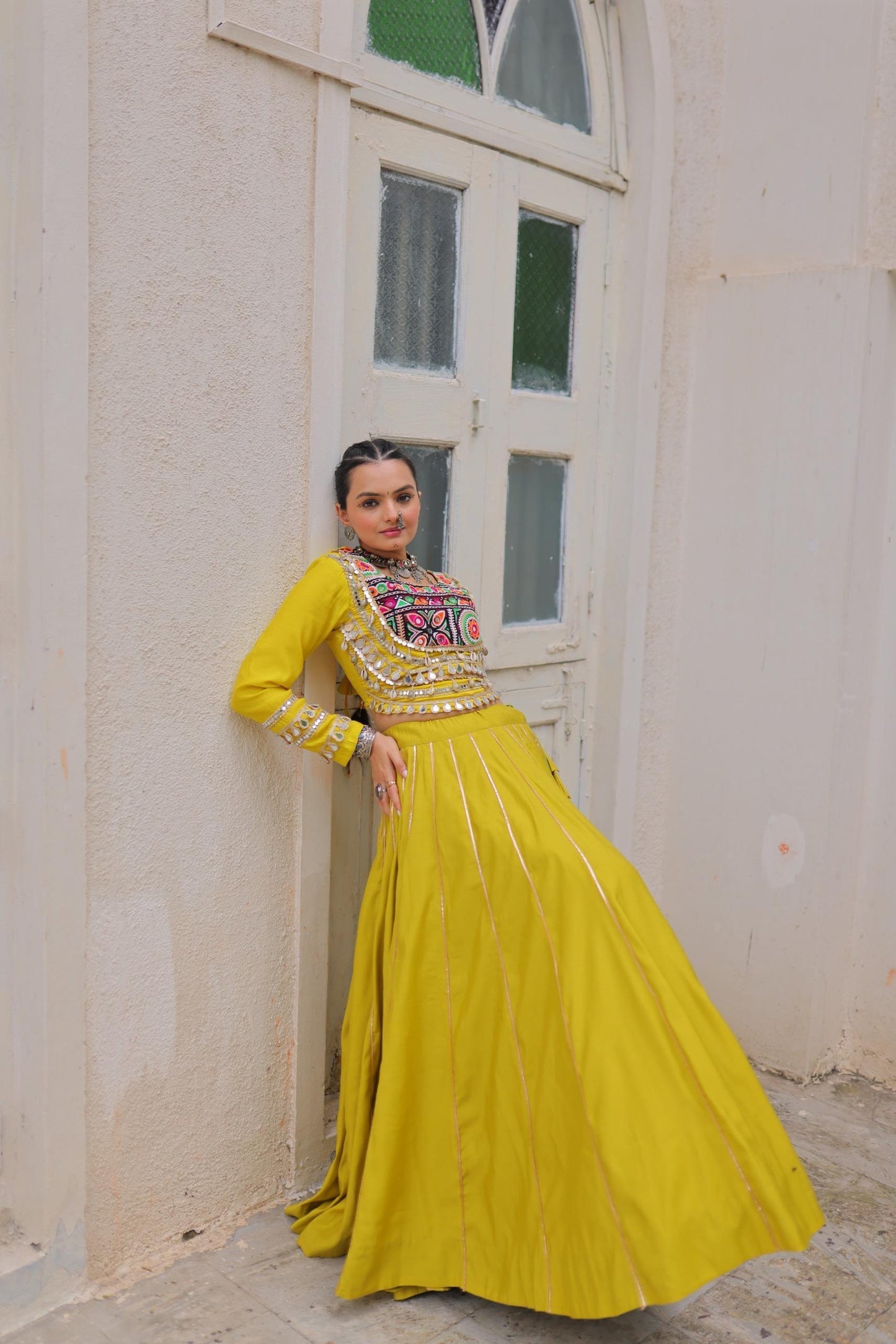 Tradtional & Spirtial Navratri Lehanga Choli