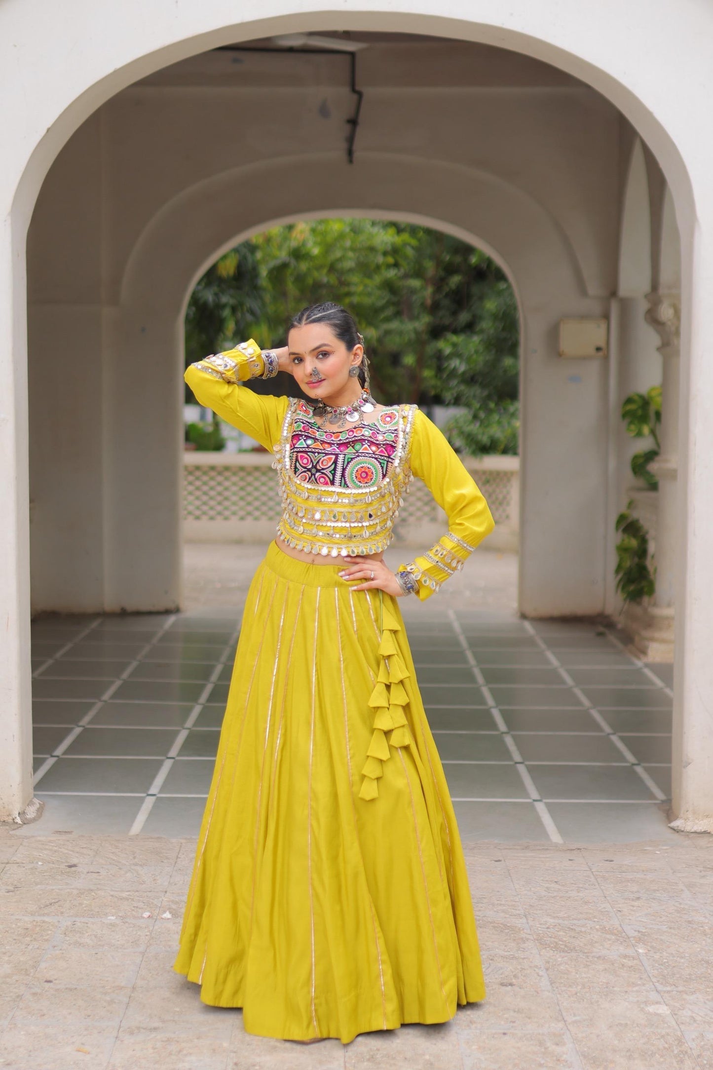 Tradtional & Spirtial Navratri Lehanga Choli