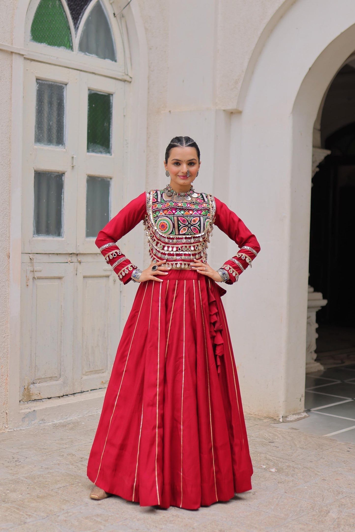 Tradtional & Spirtial Navratri Lehanga Choli