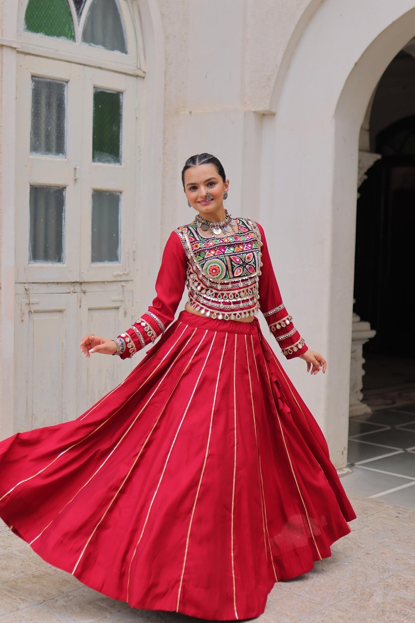 Tradtional & Spirtial Navratri Lehanga Choli
