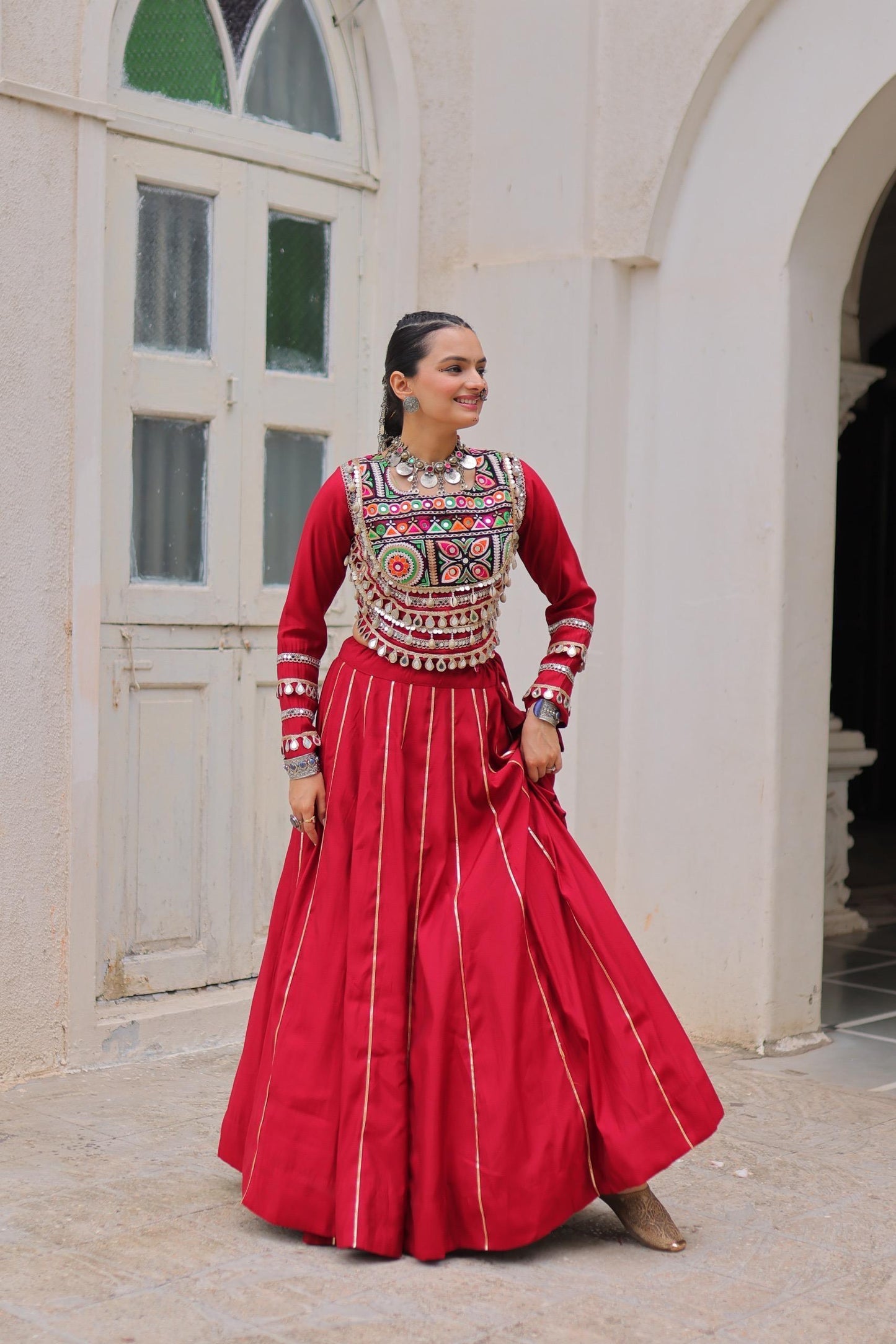 Tradtional & Spirtial Navratri Lehanga Choli