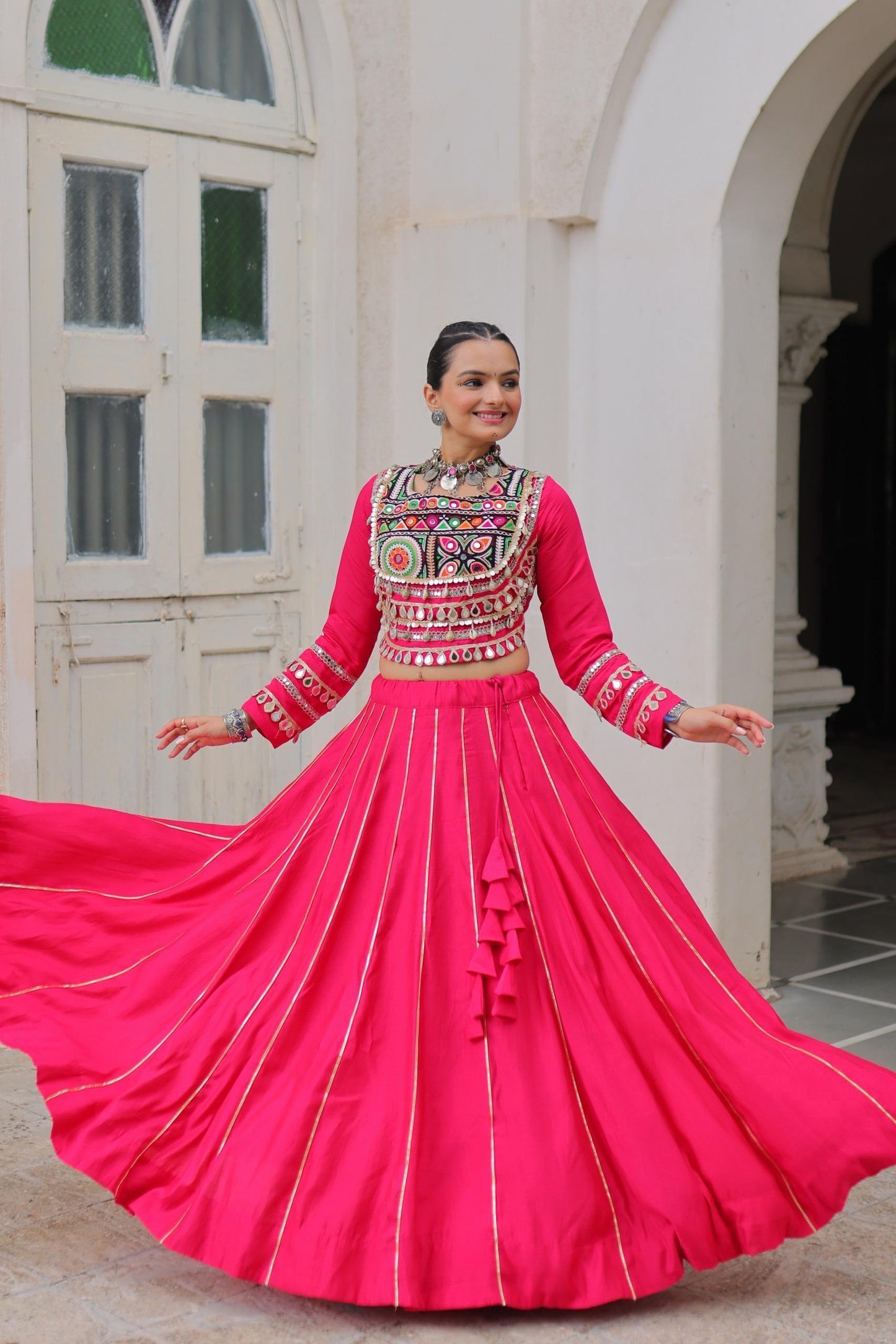 Tradtional & Spirtial Navratri Lehanga Choli