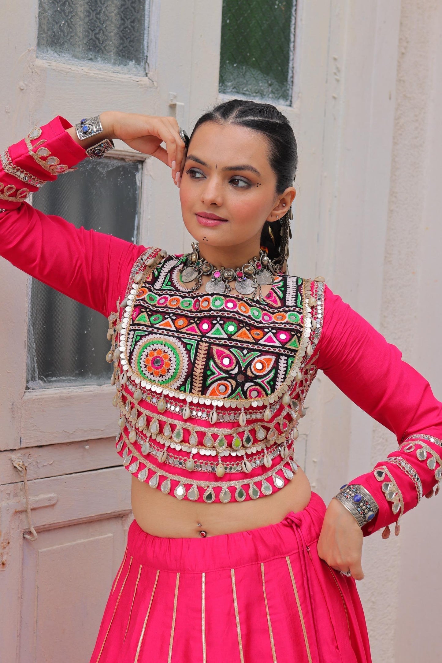 Tradtional & Spirtial Navratri Lehanga Choli