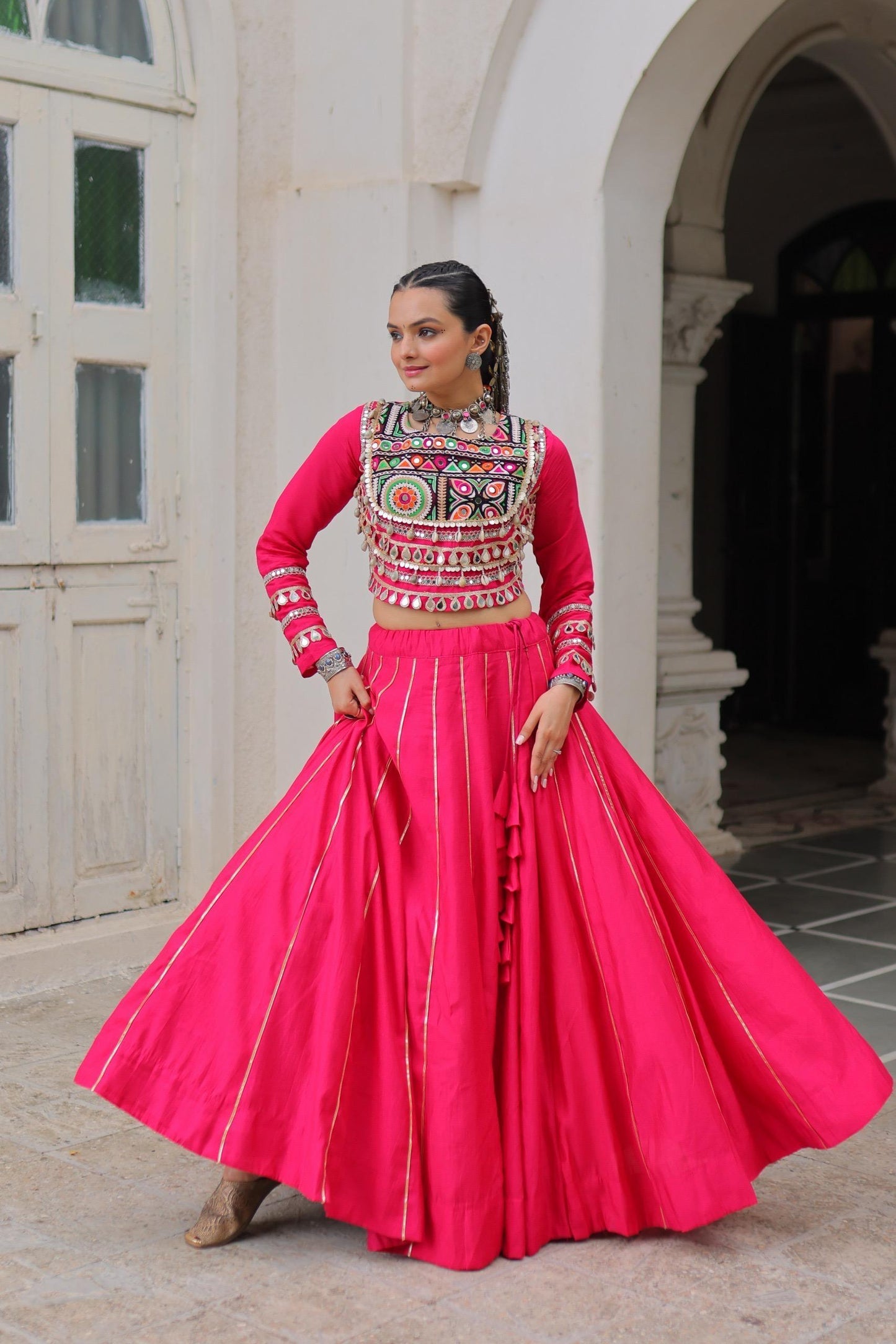 Tradtional & Spirtial Navratri Lehanga Choli