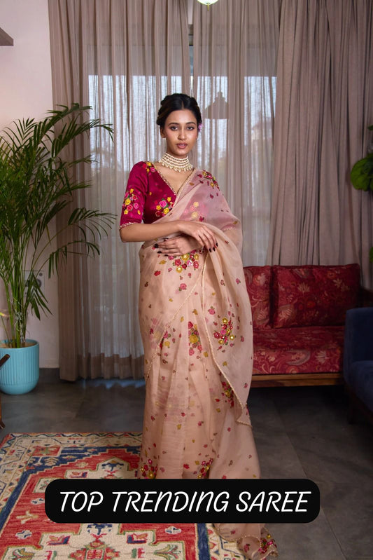 TOP TRENDING CELEBRITY INSPIRED COOL SUMMER SAREE 2026