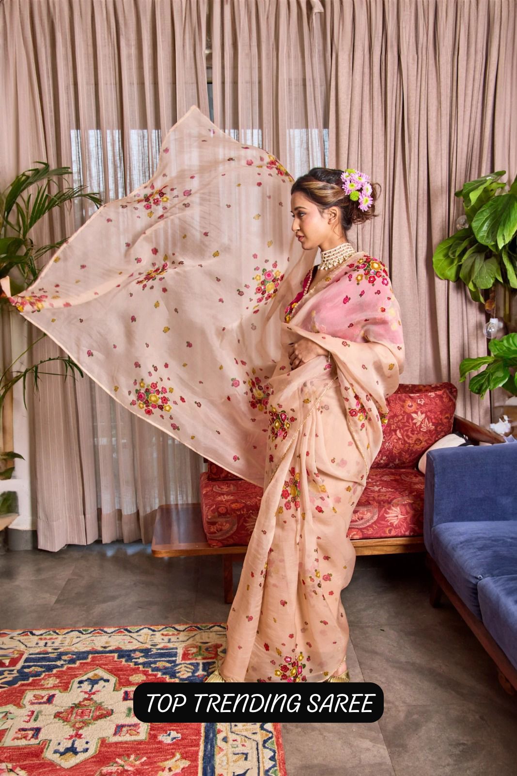 TOP TRENDING CELEBRITY INSPIRED COOL SUMMER SAREE 2026