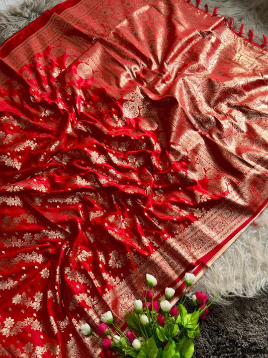 Drape of Royalty Banarasi Mashru Silk Saree
