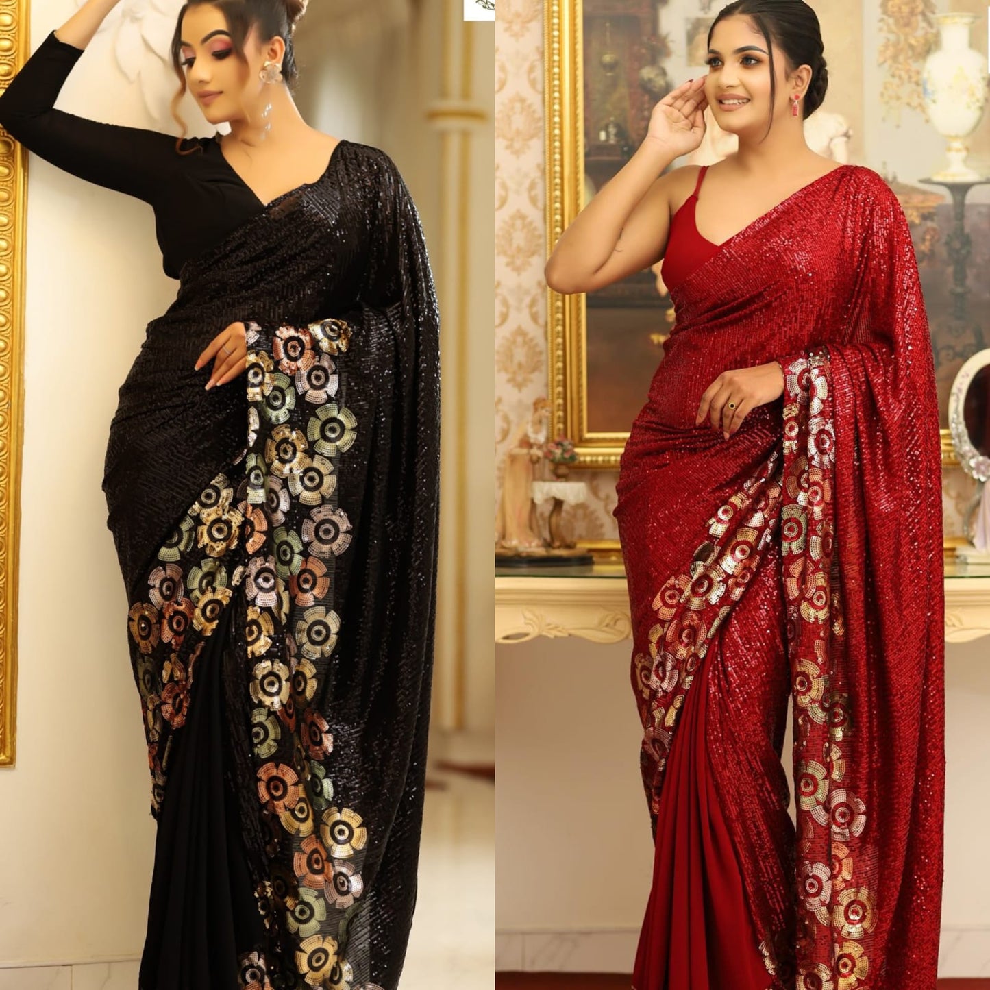 SPECIAL EDITION BLING SAREE – NOW IN 2 STUNNING COLOURS