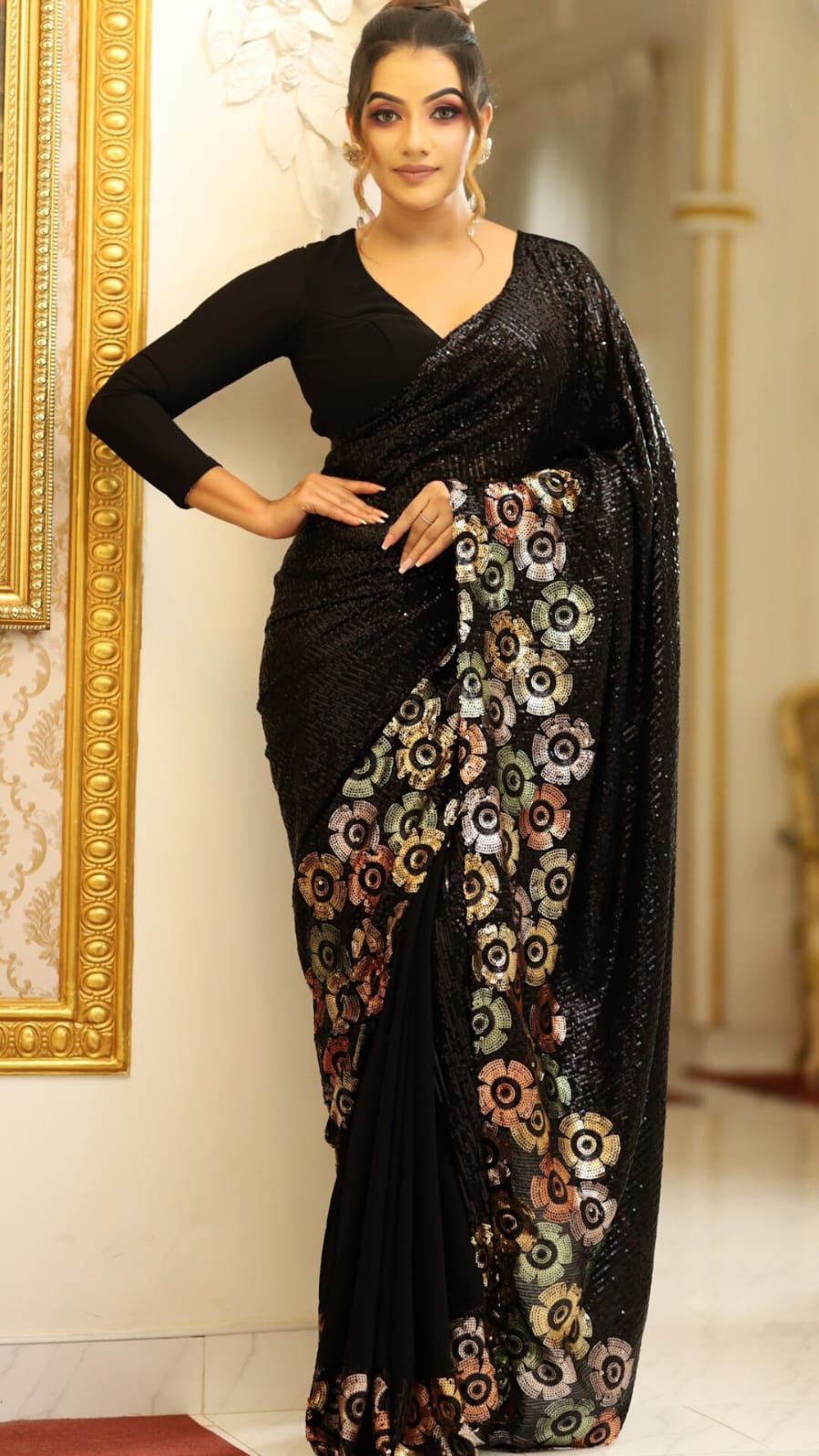 SPECIAL EDITION BLING SAREE – NOW IN 2 STUNNING COLOURS