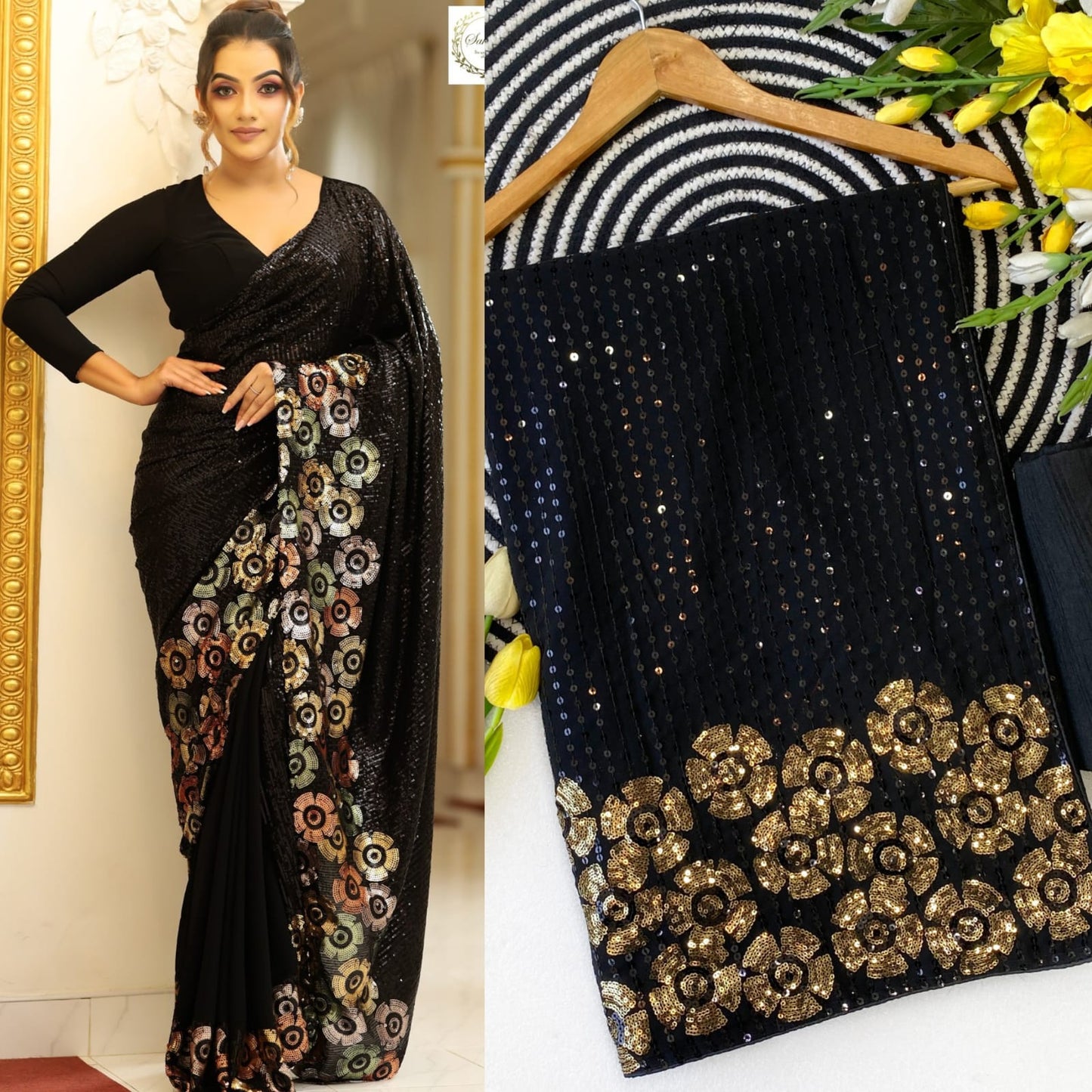 SPECIAL EDITION BLING SAREE – NOW IN 2 STUNNING COLOURS