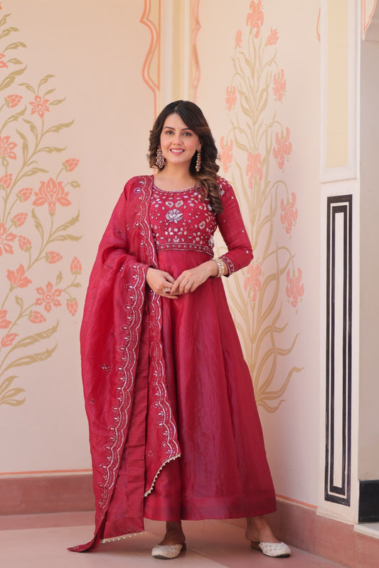 DESIGNER GOWN-DUPATTA SET