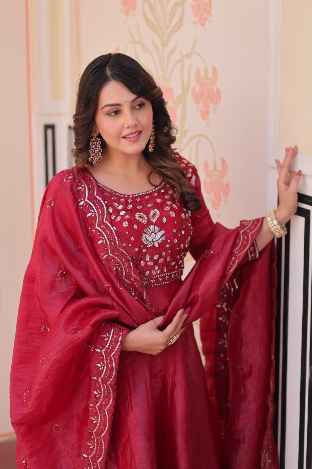 DESIGNER GOWN-DUPATTA SET