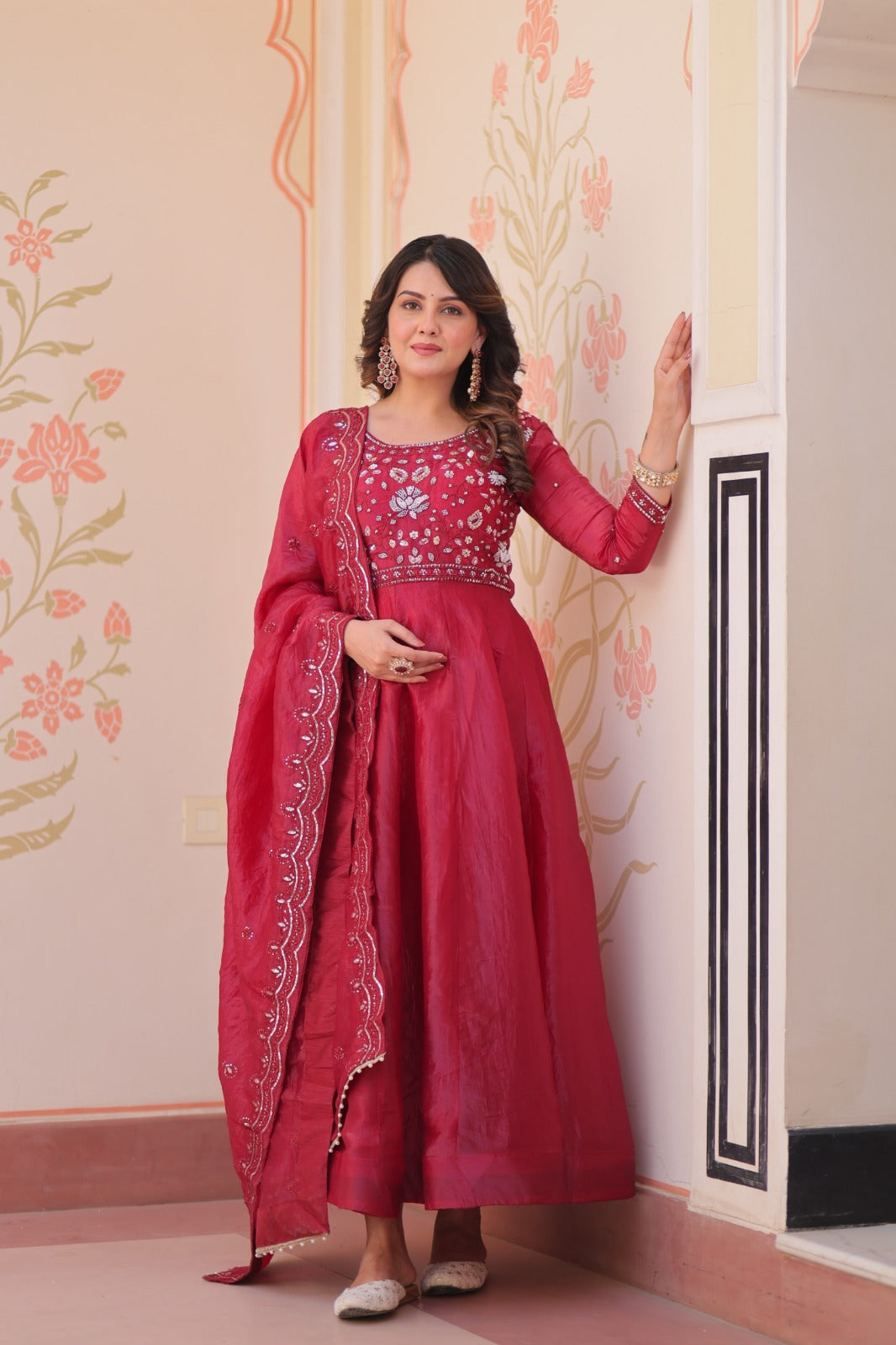 DESIGNER GOWN-DUPATTA SET