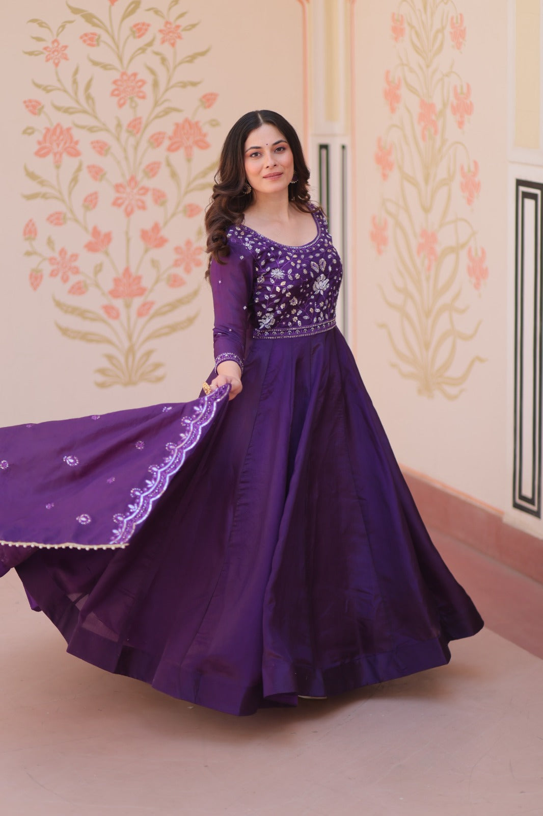 DESIGNER GOWN-DUPATTA SET