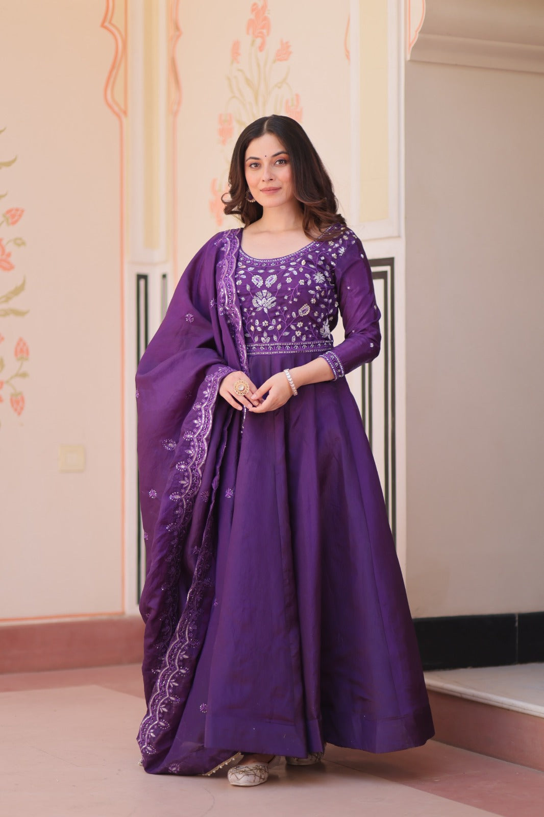 DESIGNER GOWN-DUPATTA SET
